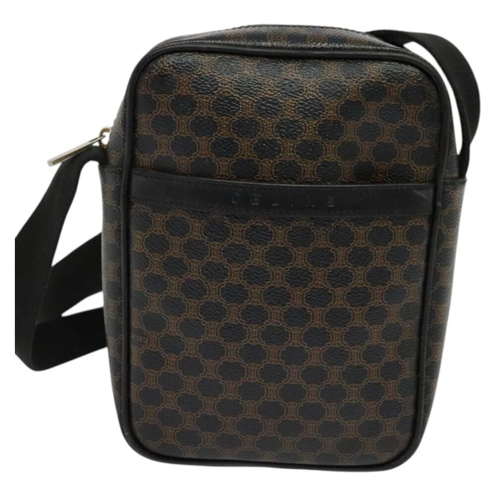 Celine Macadam Crossbody Bag Brown